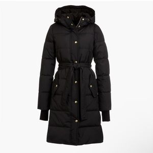 J. Crew Mercantile Black Puffer Coast Size Small